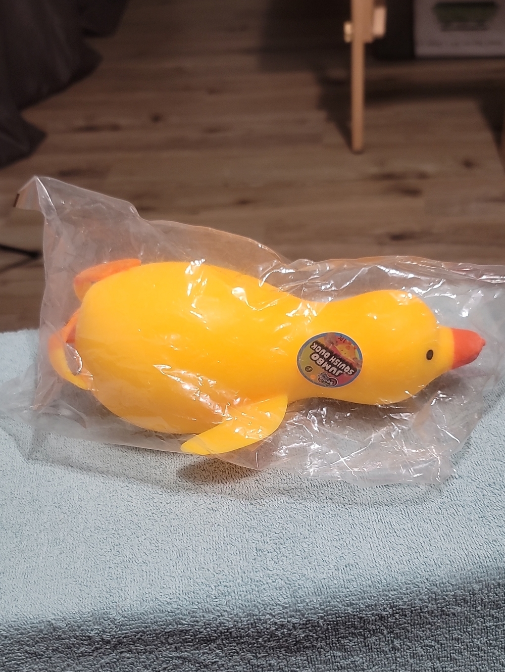 Jumbo Squish Yellow Duck